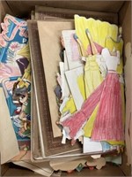 Paper Dolls, Vintage Childrens Books