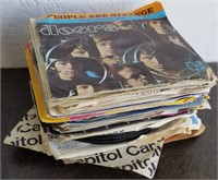 Approx (57) 45 RPM Records