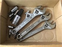 Hex Sockets, Adjustable Wrenches