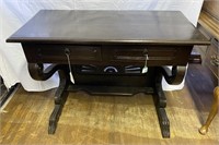 Antique Mahogany Entryway / Foyer Table