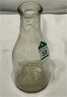 Vtg McCampbell's Creamery Knoxville Milk Bottle