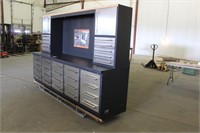 TMG Industrial 10FT 20-Drawer Work Bench Cabinet