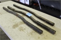 (3) Snowmobile Tie Down Bars