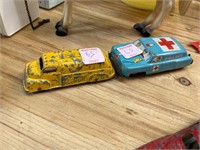 Tootsie Toy Truck/Tin Ambulance