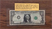Scarce Barr Note Dollar