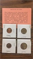 U.S. Proof set of coins (2 sets) misc dates