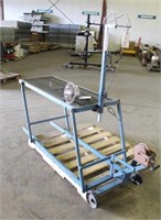 Goat Milking Stand, Approx 24"x64"x58"