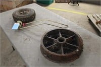 Corner Wheel for Barn Cleaner Chain, Rake Tooth &