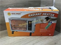 RADIANT HEATER WITH 2 HEAT SETTINGS