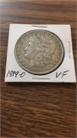 1899-O VF 90% silver Morgan dollar