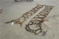 (2) Tractor Tire Chains, Approx 11FTx24"