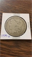 1889-O 90% silver Morgan dollar