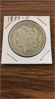 1889-O 90% silver Morgan dollar