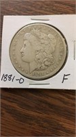1881-O 90% silver Morgan dollar
