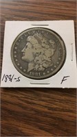 1881-S 90% silver Morgan dollar