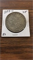 1899-O XF 90% silver Morgan dollar