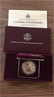 1988 Commemorative Olympics Silver dollar proof
