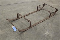 Steel Sled Frame, Approx 22"x58"