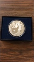 2002 10 Yuan Chinese Panda 1 oz. silver