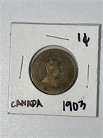 1903 Canada One cent Coin