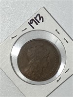 1913 - 10 Cent France Coin