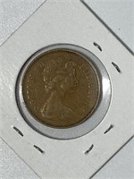 1971 - 2 Cent New Pence Coin
