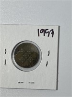 1953 Portugual Coin XX Centavos