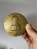 1732-1932 Large Liberty Of The Land Medallion