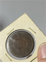1857 US One Cent Coin