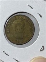 1988 25 Cent pilipinas Coin