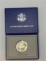 1986 US Liberty Coin-Half Dollar.