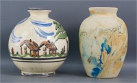 Hand Decorated Vases