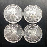 SILVER (04) 1/10TH OUNCE ROUNDS