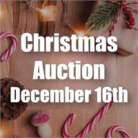 Christmas Auction December 16th!