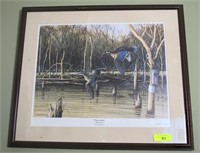 1984 "Conservation" signed James E Partee JR