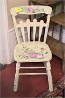 Hand Painted Single Chair