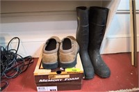 New Memory Foam Shoes & Steel Toed Boots