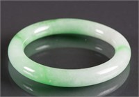 Fine Burma Emerald Green Jadeite Bangle