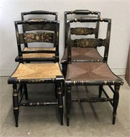 Rush Seat Dining Chairs