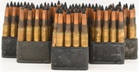 64 Rounds Of Lake City AP .30-06 Ammo On M1 Clips