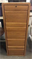 Wooden Four Drawer  Filing Cabinet