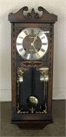 Rhythm Wall Clock with Key & Pendulum