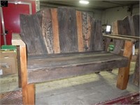 Custom built 45" bench