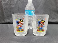 Vintage Mickey Mouse Collector Glasses
