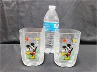 Vintage Mickey Mouse Collector Glasses
