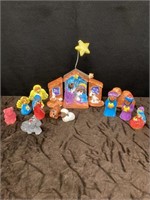 Kid Painted Nativity