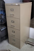 COMMADORE 4 DRAWER FILE CABINET - NO KEY