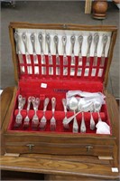 CHEST OF ROGERS BROTHERS FLATWARE