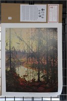 TOM THOMSON "NORTHERN RIVER" NUMBERED PRINT