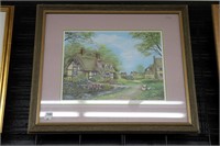 MARY FARKAS "ENGLISH VILLAGE" SIGNED NUMBERED